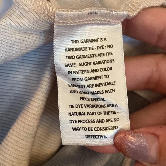 3/$30 Calvin Klein Performance Tie-Dye Long Sleeve Top Size S - Picture 11 of 14